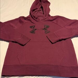 Under Armour Burgundy Pullover Hoodie